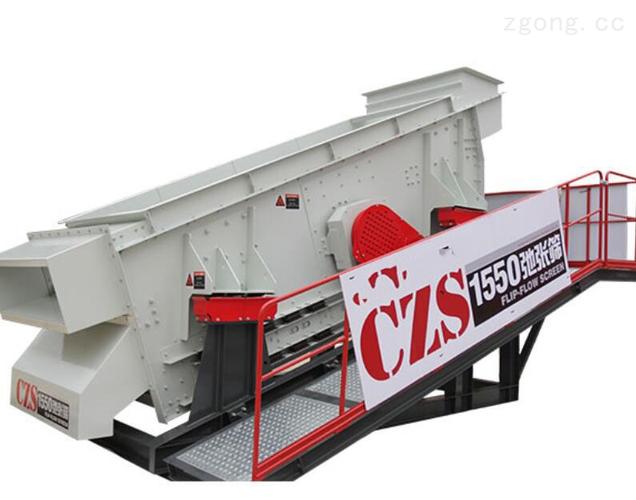 高頻弛張，精準篩分——南方路機CZS1550弛張篩技術解析